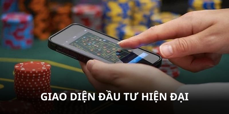 Giao diện trang chủ đầu tư hiện đại, nhiều tính năng mới