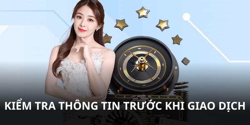 Kiểm tra kỹ thông tin nạp rút tiền Tin88 tránh rủi ro